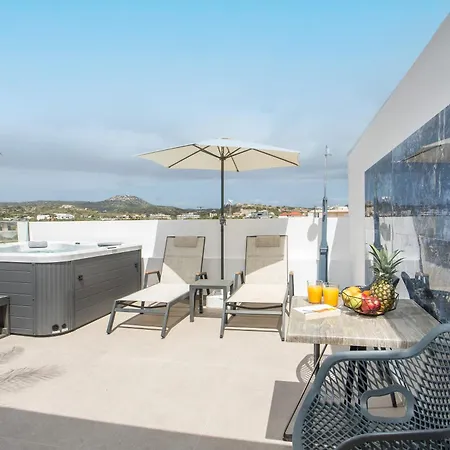Jns Premium Roof Jacuzzi Apartment Faliraki