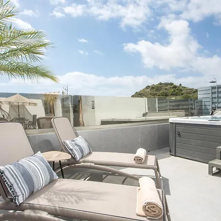 Jns Premium Roof Jacuzzi Apartment Faliraki
